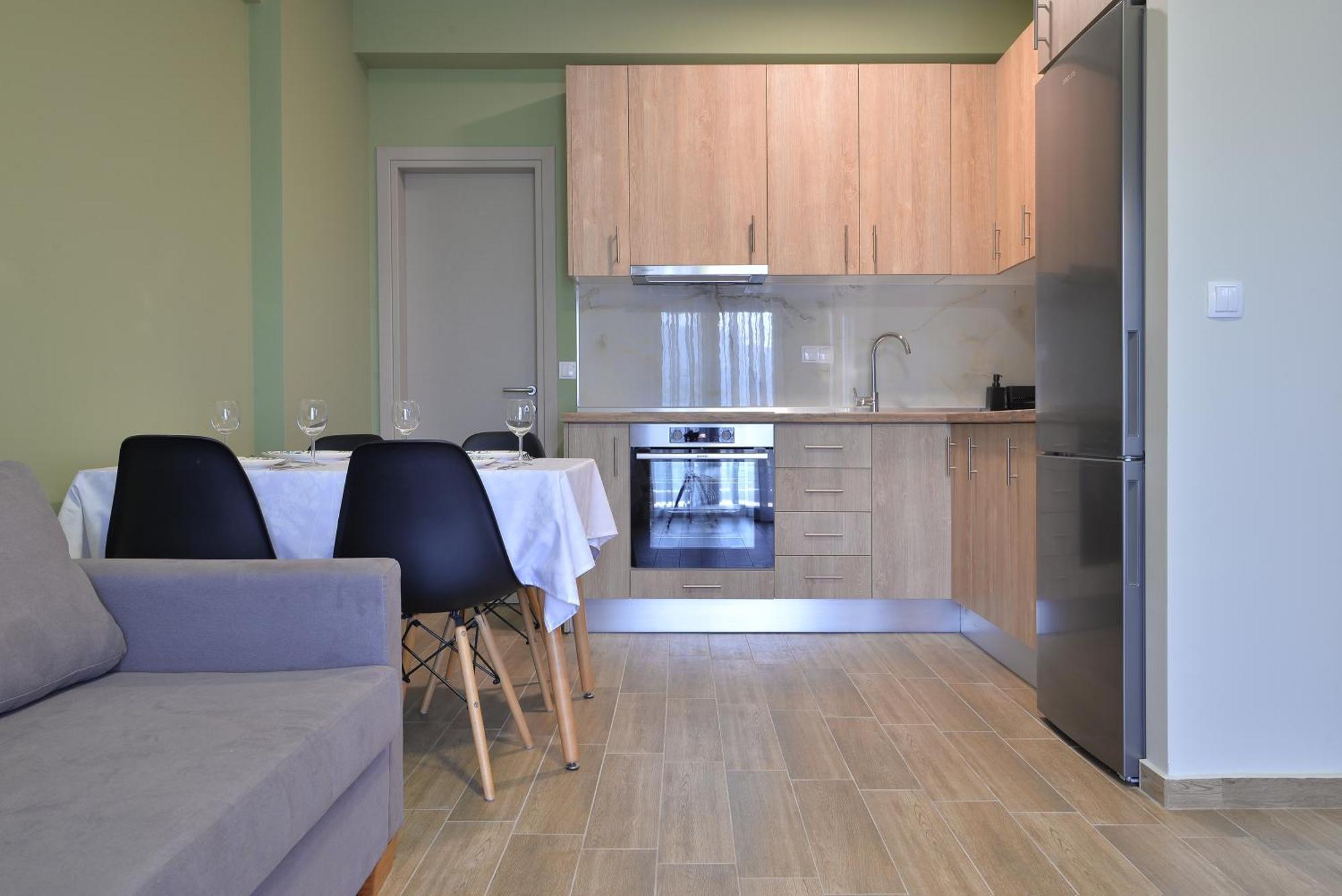 Niel Holiday Apartments, Panel Hospitality Homes & Villas Leptokarya  Bagian luar foto