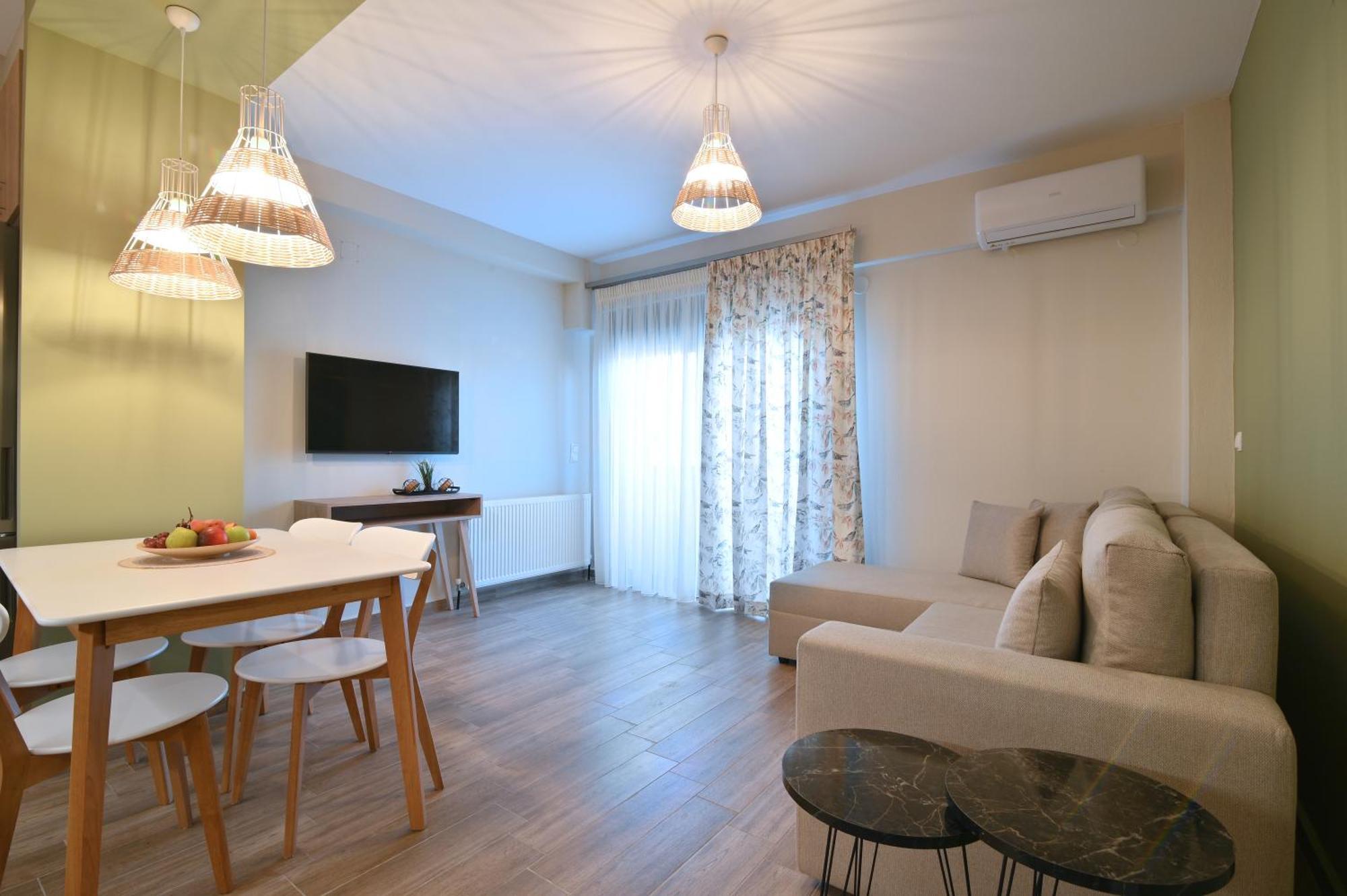 Niel Holiday Apartments, Panel Hospitality Homes & Villas Leptokarya  Bagian luar foto