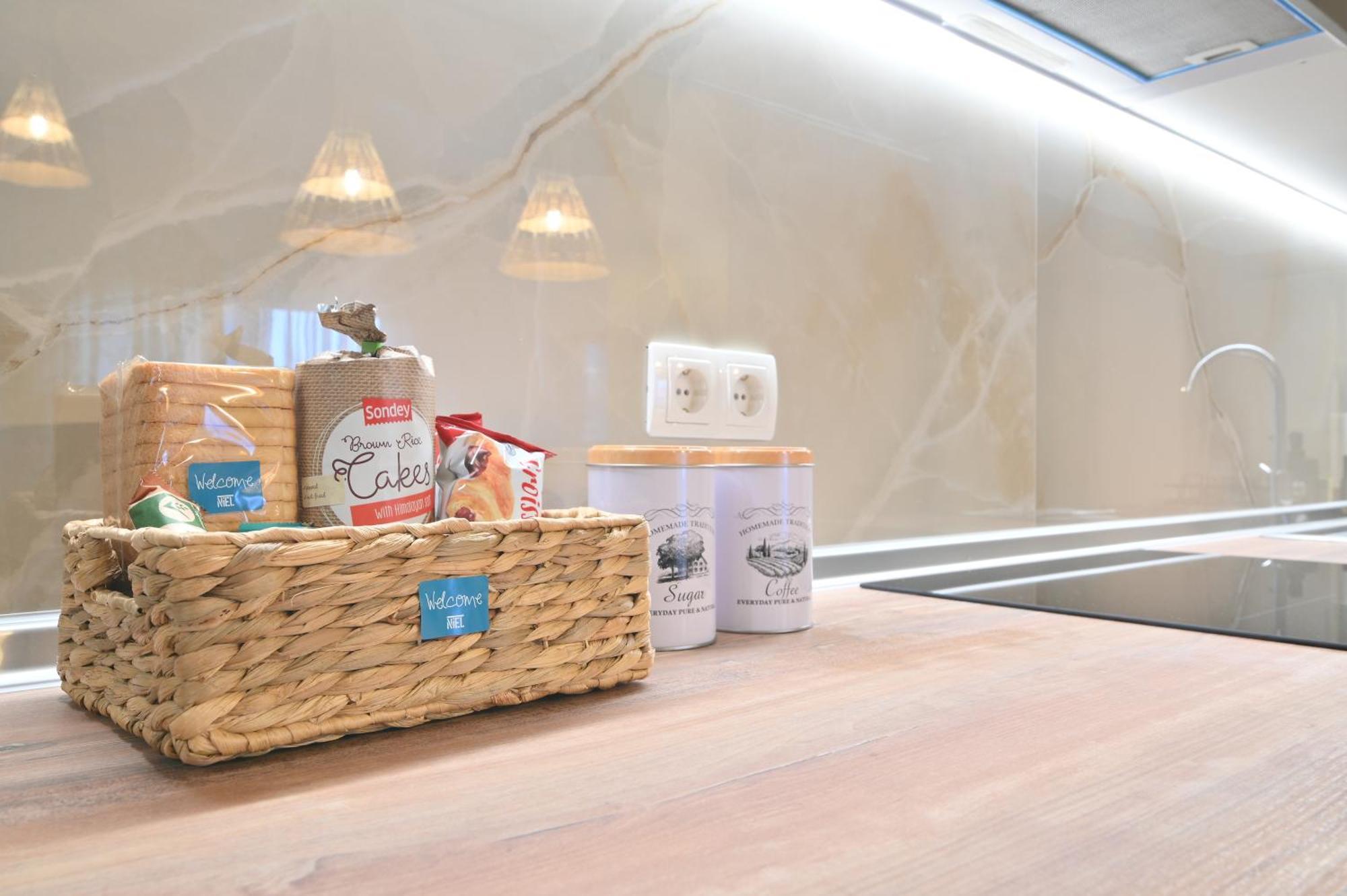 Niel Holiday Apartments, Panel Hospitality Homes & Villas Leptokarya  Bagian luar foto
